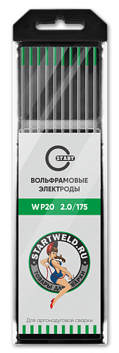 Вольфрамовый электрод WP 2,0/175 (зеленый) WP2020175 / START