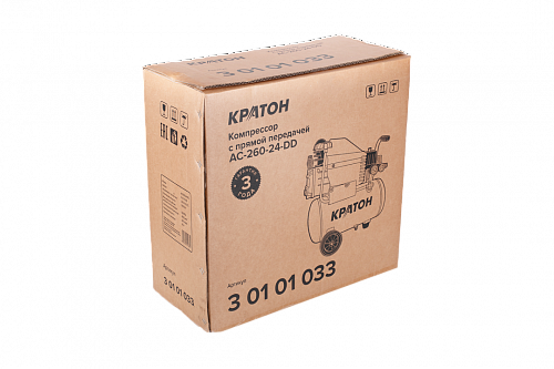 Компрессор с прямой передачей Кратон AC-260-24-DD