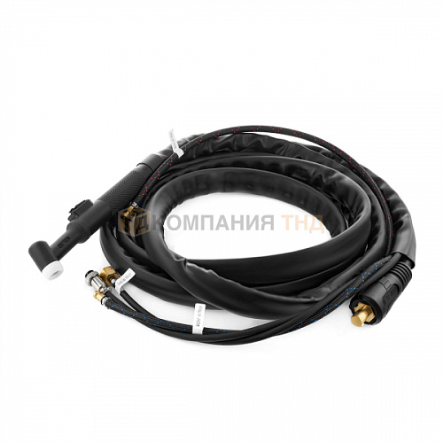 Горелка TIG TP 18 ANACONDA (ОКС 35-50, б/р, 2PIN) 4м водяное охлаждение AND1801-04 / ПТК