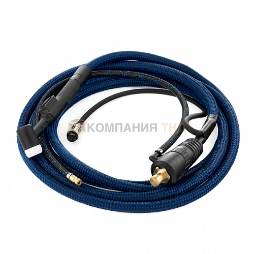 Горелка TIG TP 17 SNAKE (ОКС 35-50, б/р, 2PIN) 4м SNK1701-04 / ПТК